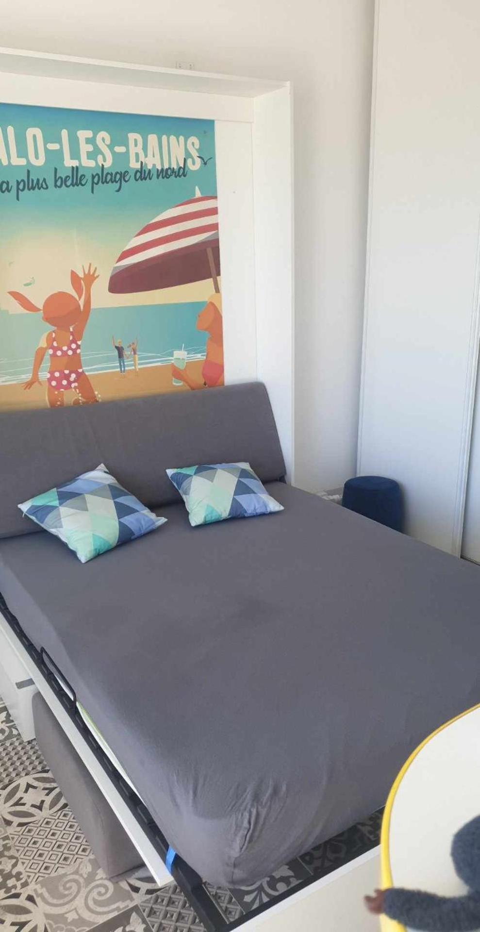 Studio Vue Mer Au Coeur De Malo Les Bains Pieds Dans L Eau Dunkirk Exterior foto